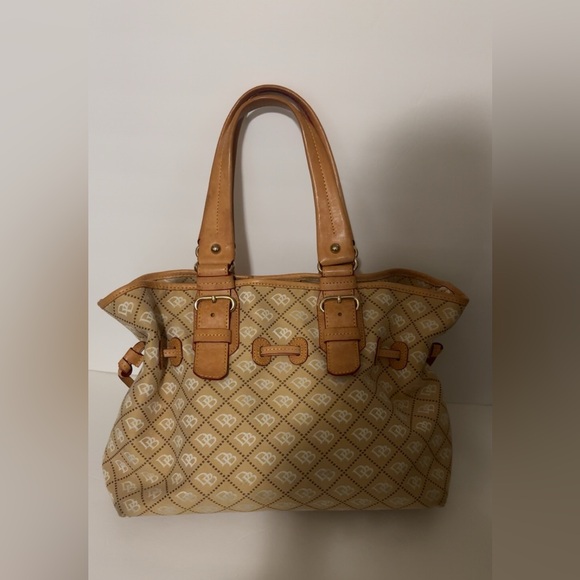 Dooney & Burke Patchwork Tote/Shoulder Bag - Picture 2 of 16